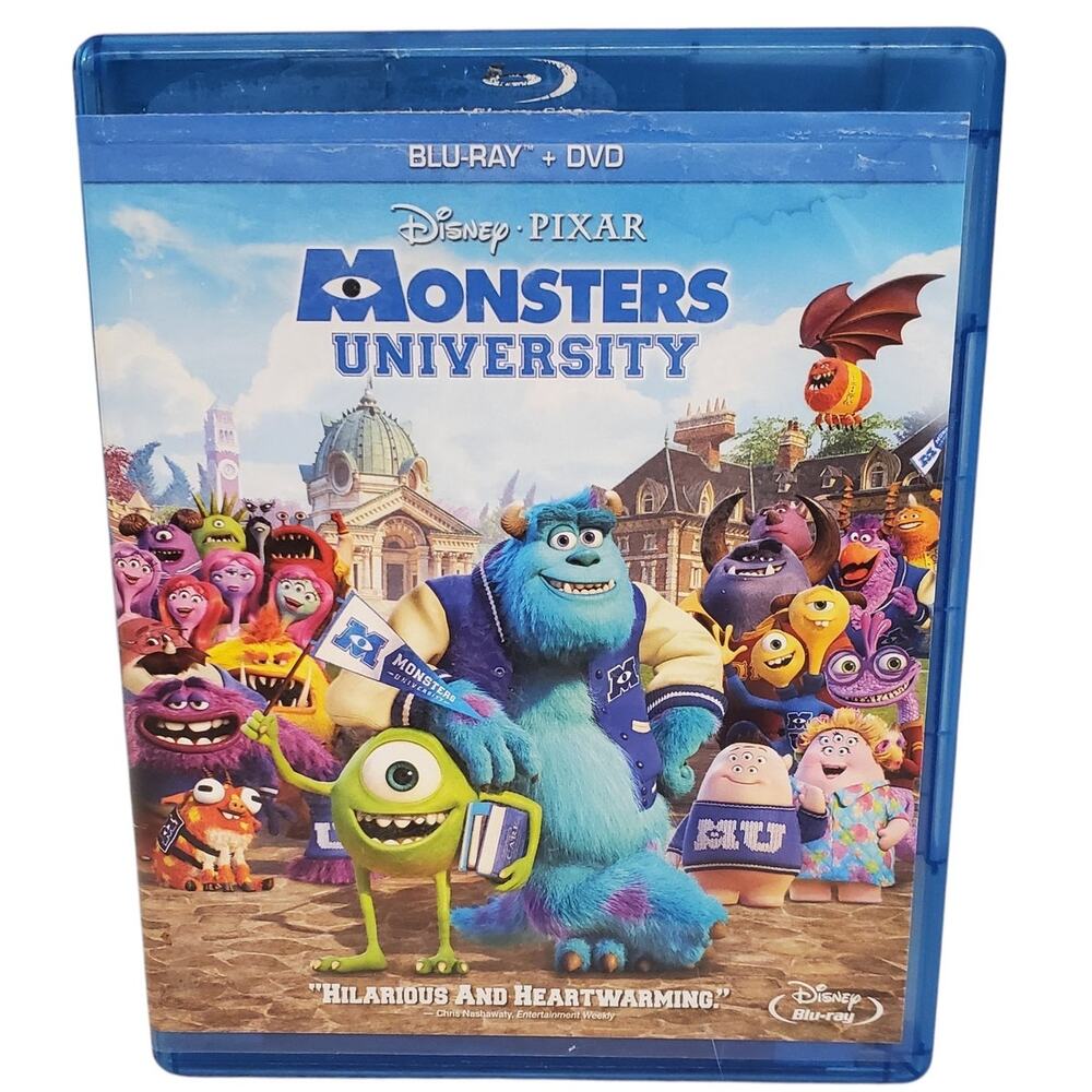 Disney Monsters University Blu-Ray DVD Monstrous Bonus Extras